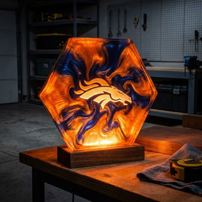Handmade Football Lamp
