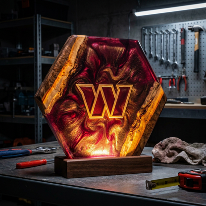 Handmade Football Lamp