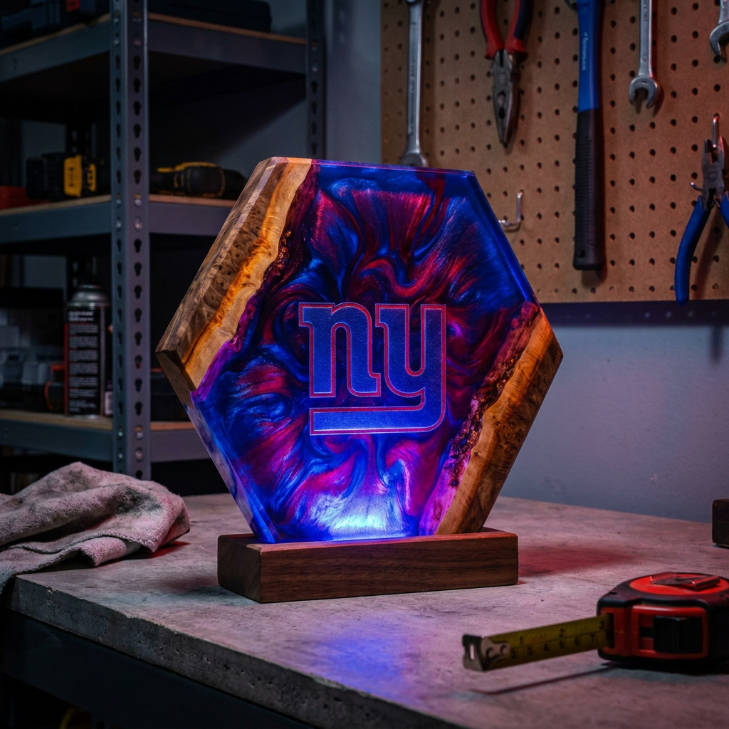 Handmade Football Lamp
