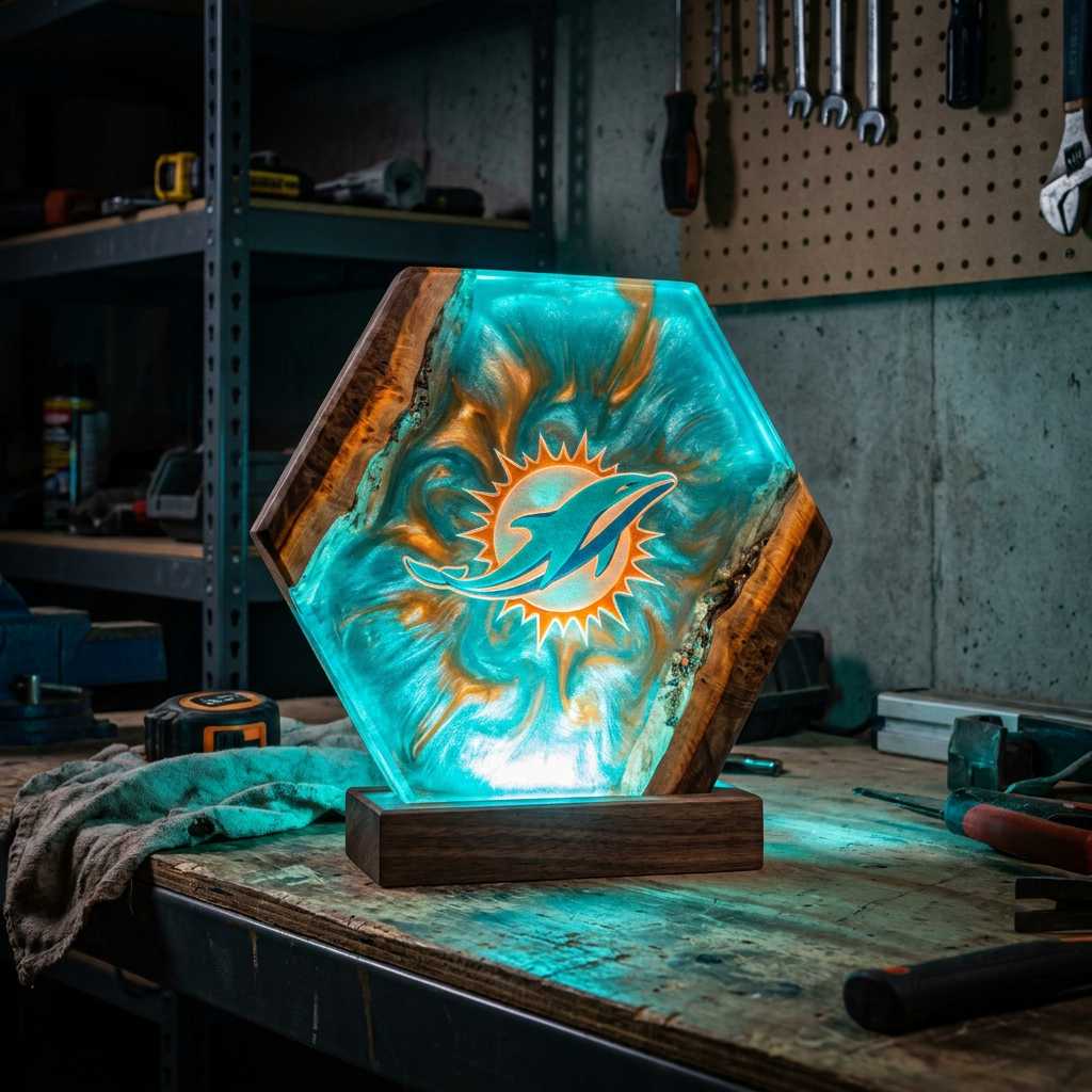 Handmade Football Lamp