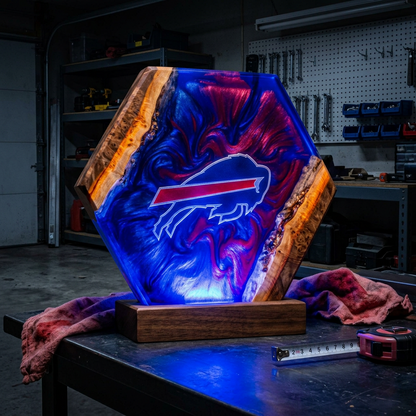 Handmade Football Lamp