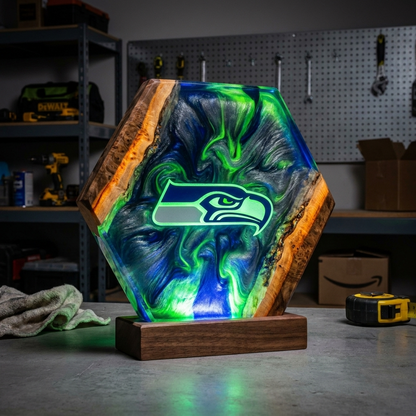 Handmade Football Lamp