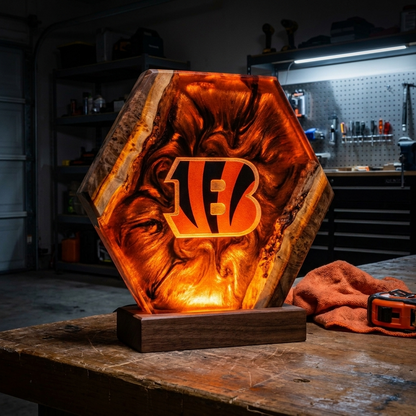 Handmade Football Lamp