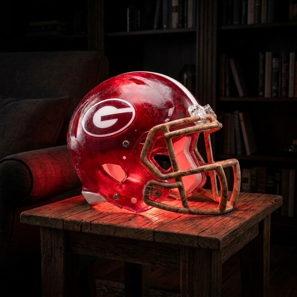 Handmade Helmet Lamp