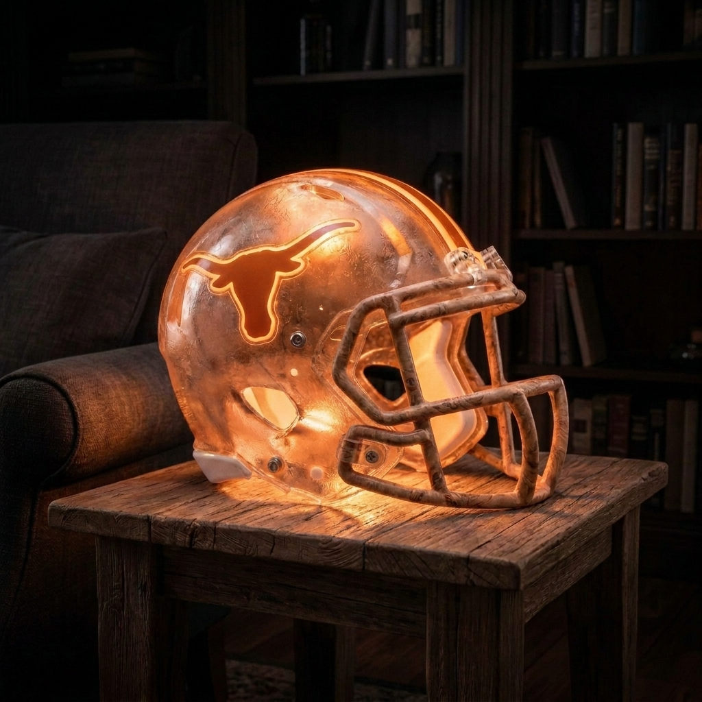 Handmade Helmet Lamp