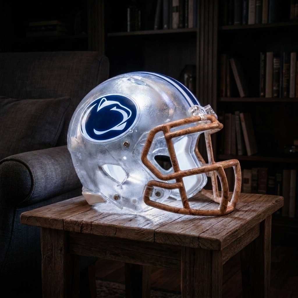 Handmade Helmet Lamp