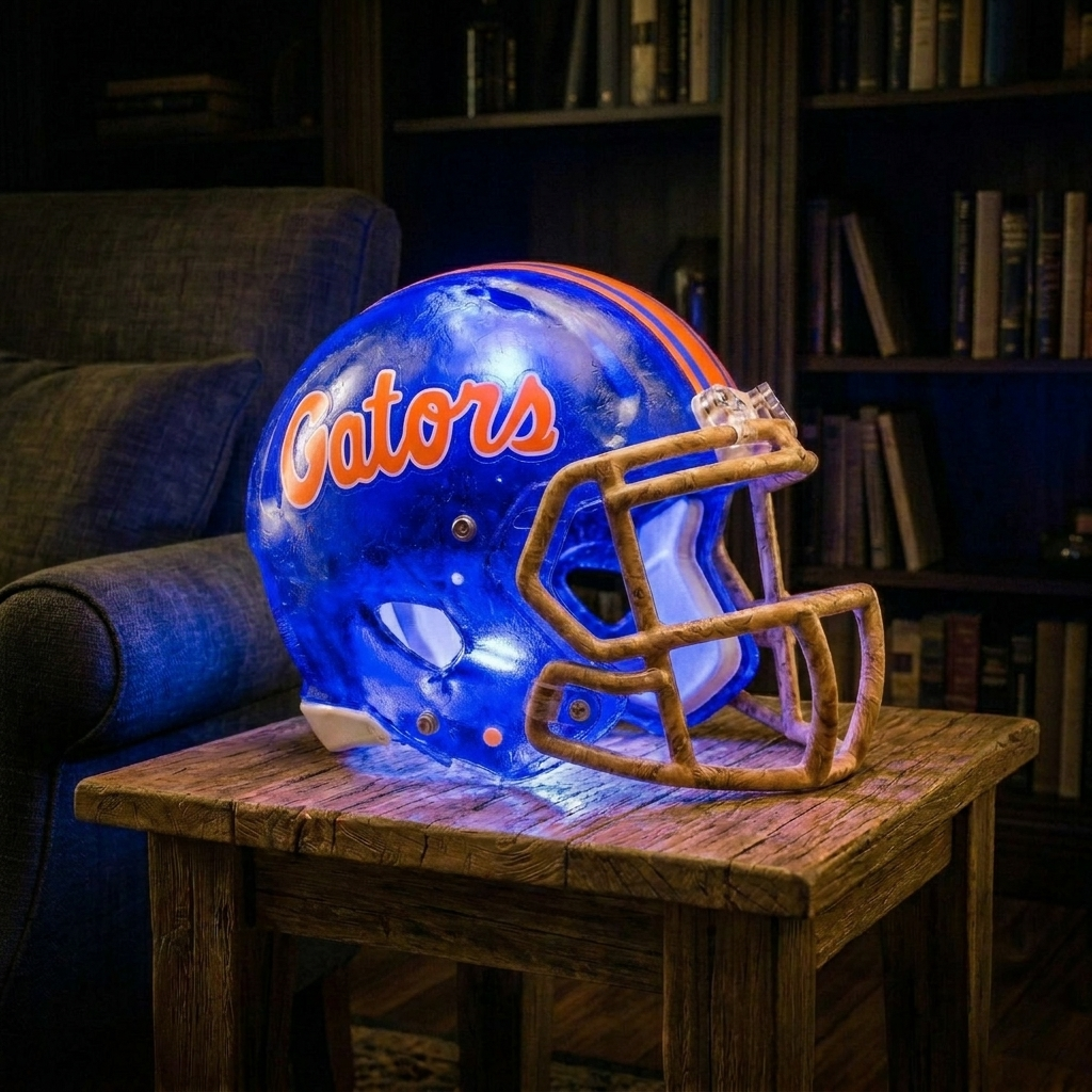 Handmade Helmet Lamp
