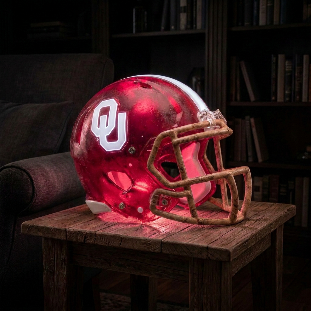 Handmade Helmet Lamp