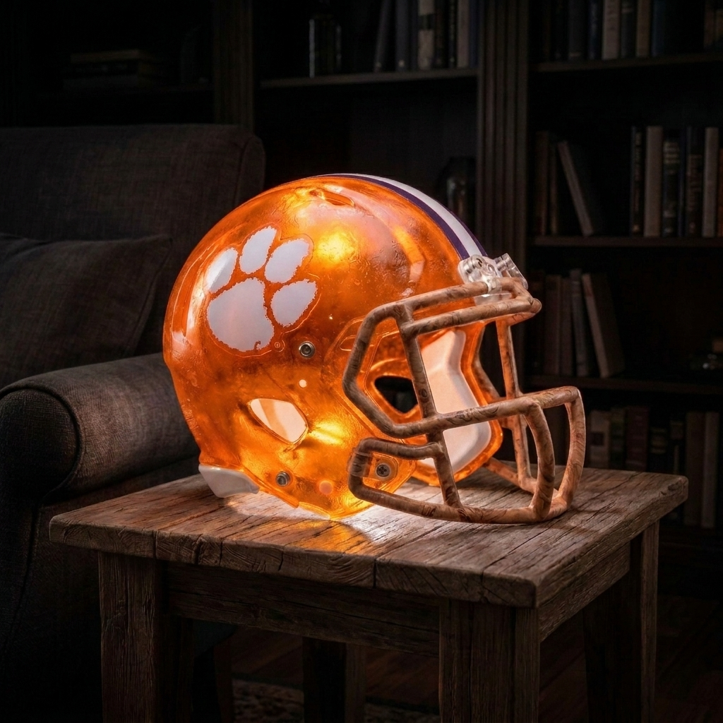 Handmade Helmet Lamp