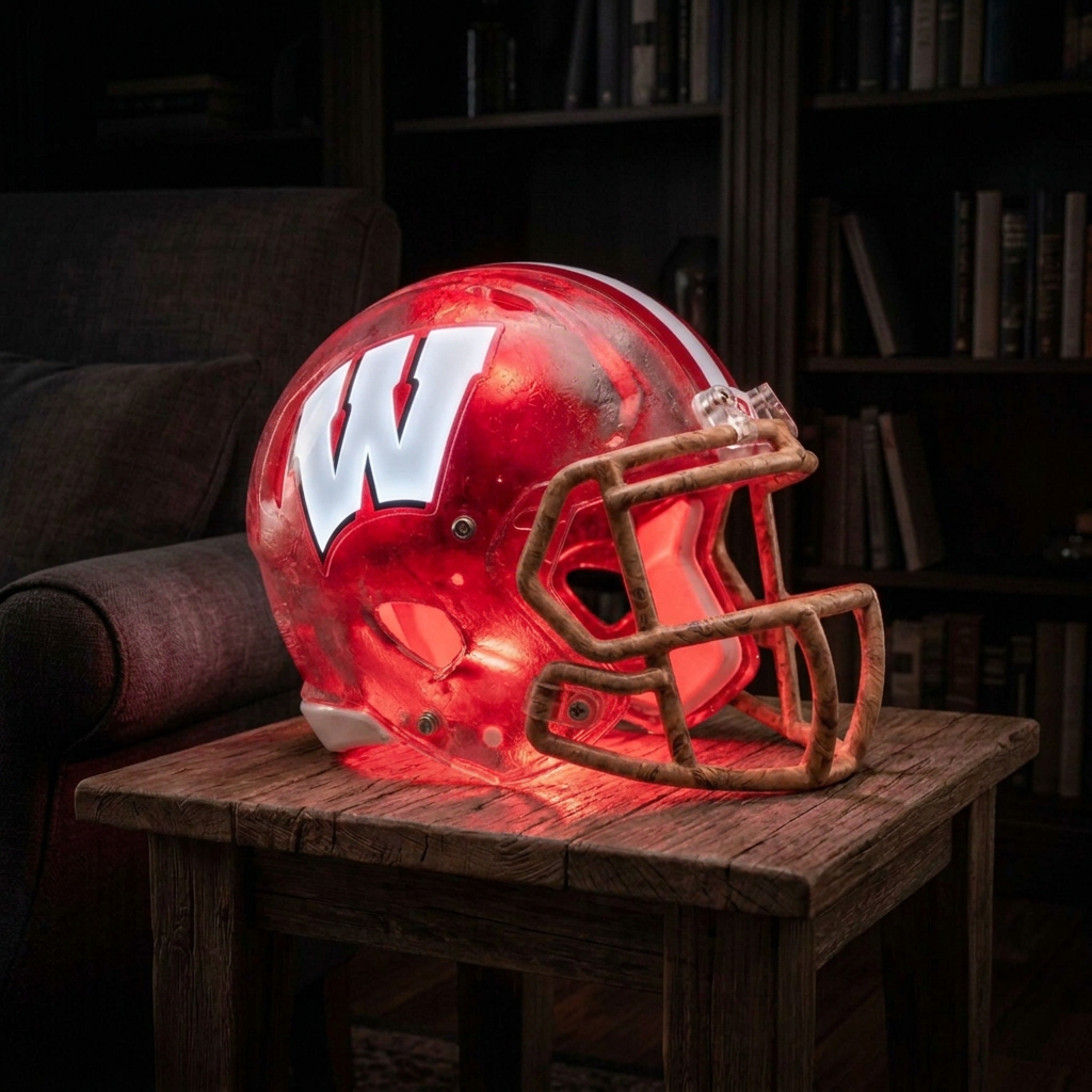 Handmade Helmet Lamp