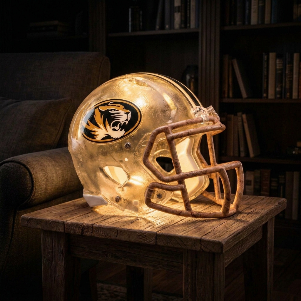 Handmade Helmet Lamp