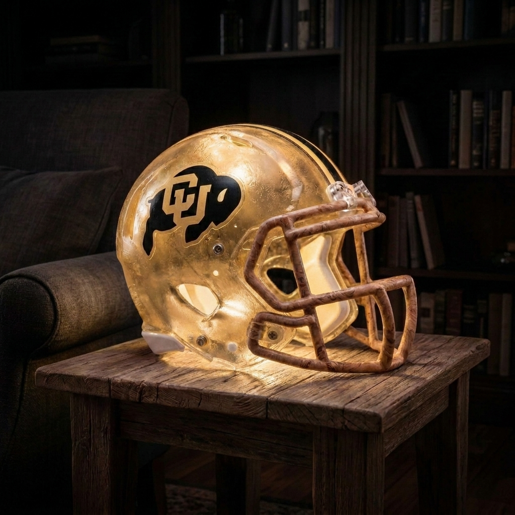 Handmade Helmet Lamp
