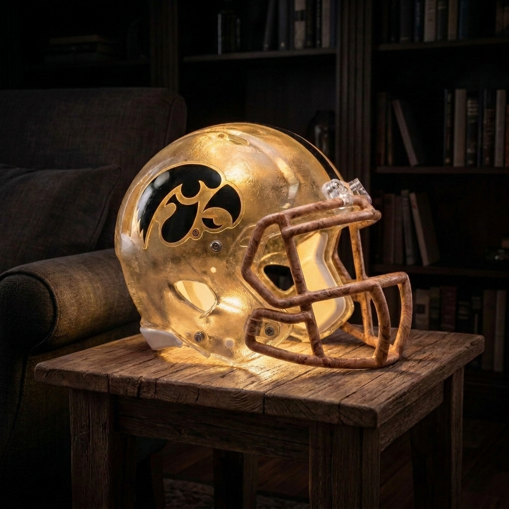 Handmade Helmet Lamp