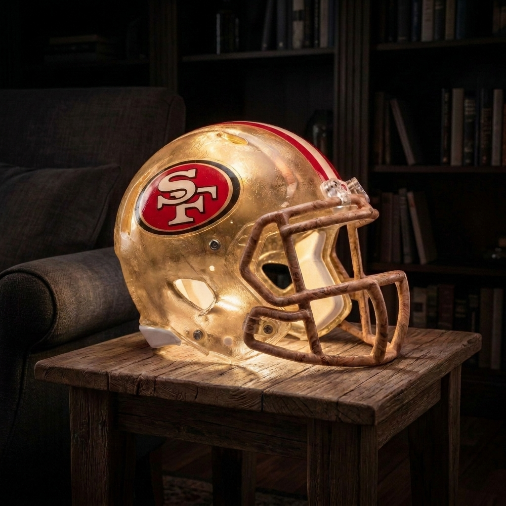 Handmade Helmet Lamp
