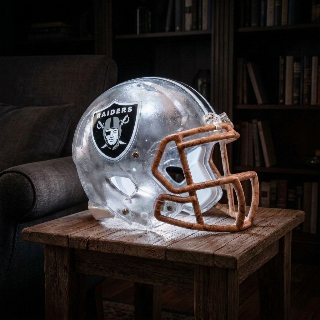 Handmade Helmet Lamp