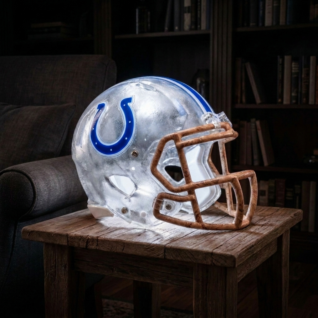 Handmade Helmet Lamp