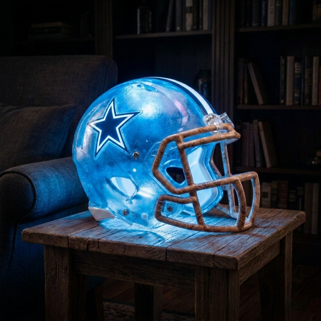 Handmade Helmet Lamp