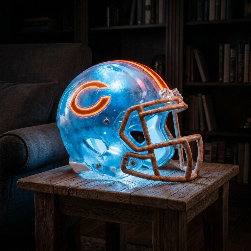 Handmade Helmet Lamp