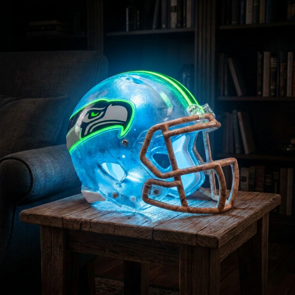 Handmade Helmet Lamp