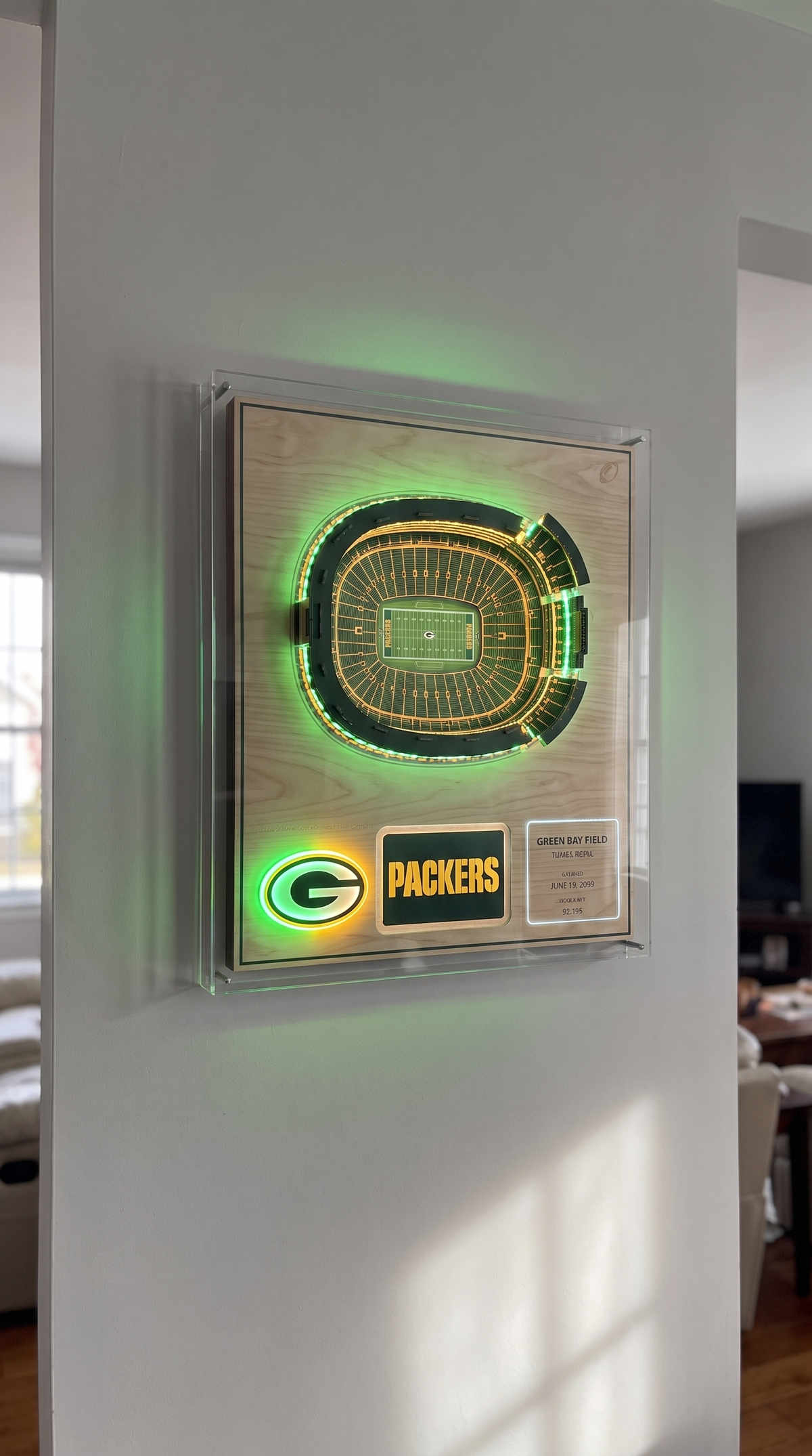 Handmade Stadium Wallart