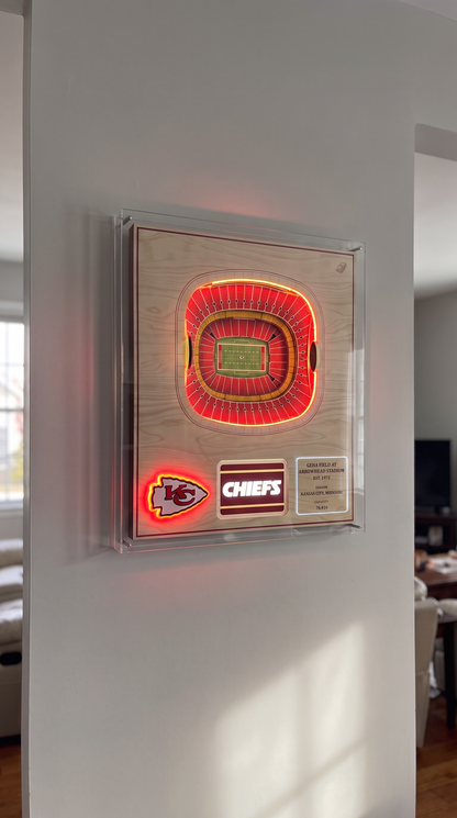Handmade Stadium Wallart
