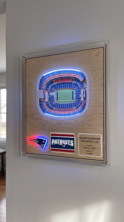 Handmade Stadium Wallart