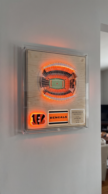 Handmade Stadium Wallart