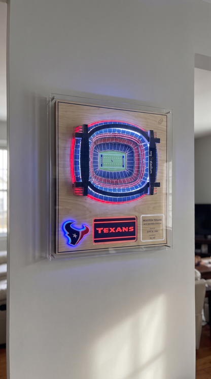 Handmade Stadium Wallart