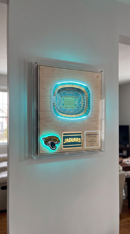 Handmade Stadium Wallart