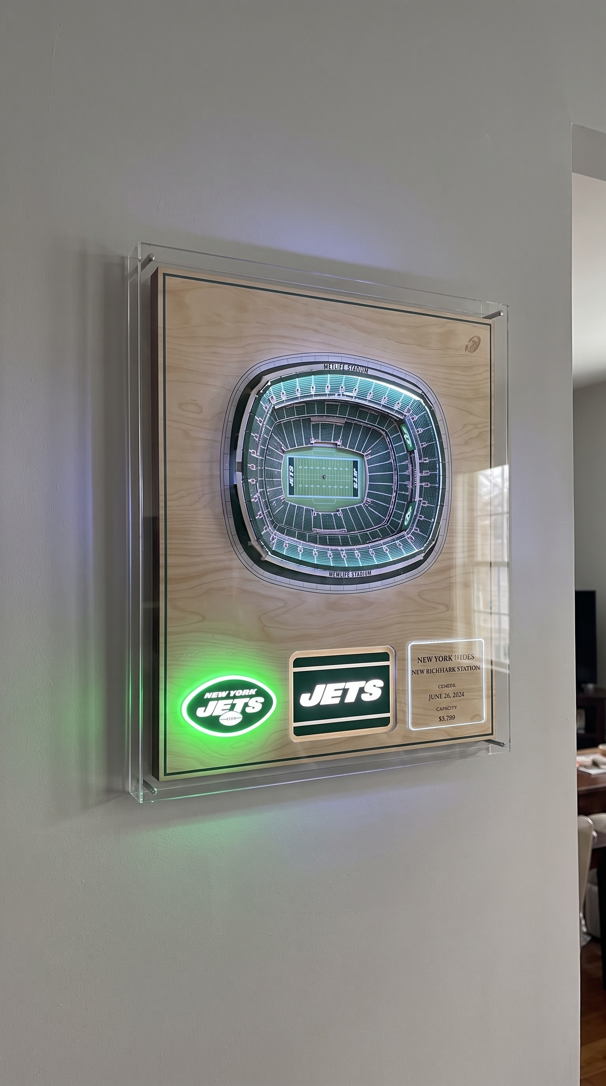 Handmade Stadium Wallart