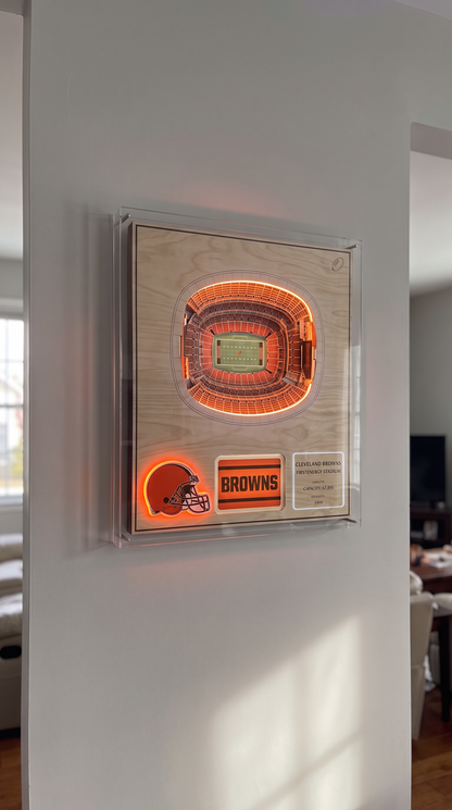 Handmade Stadium Wallart