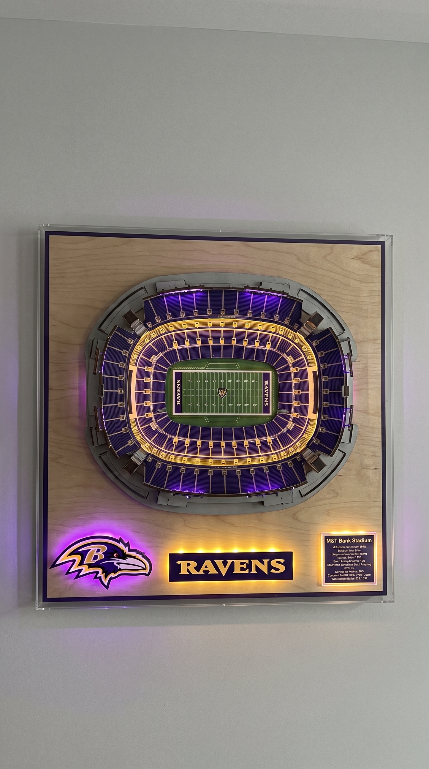 Handmade Stadium Wallart