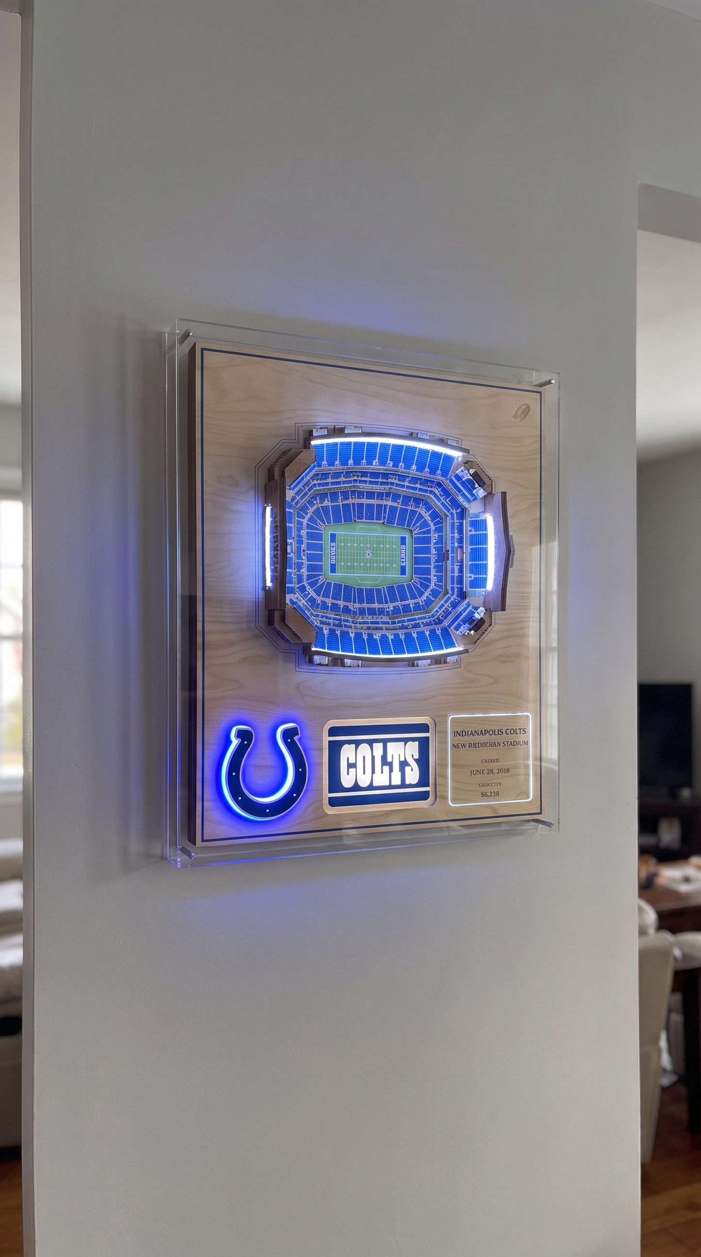 Handmade Stadium Wallart