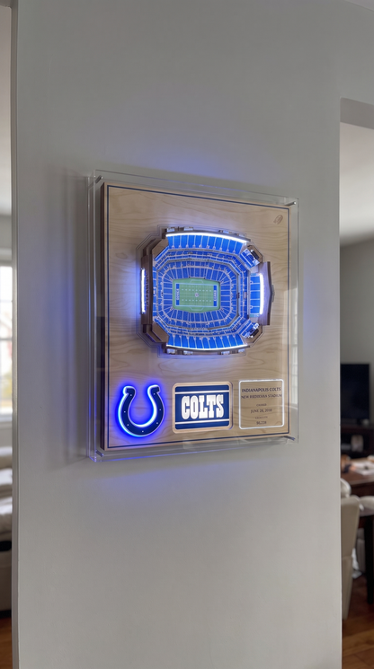 Handmade Stadium Wallart