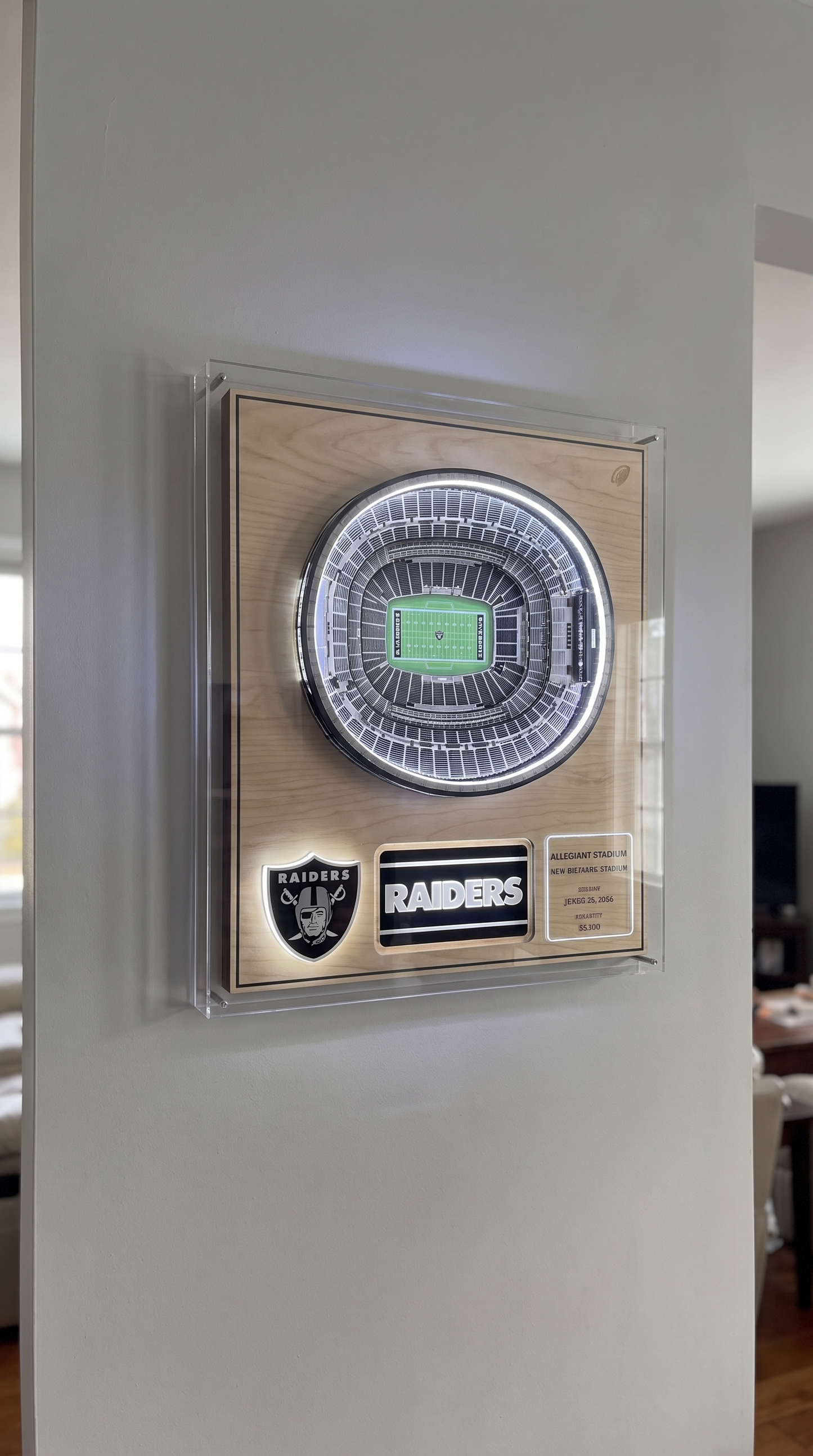 Handmade Stadium Wallart