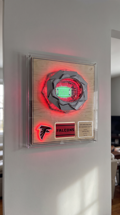 Handmade Stadium Wallart