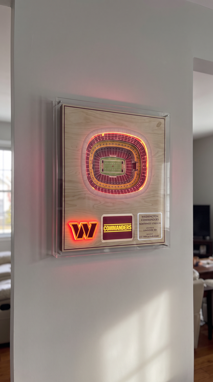 Handmade Stadium Wallart