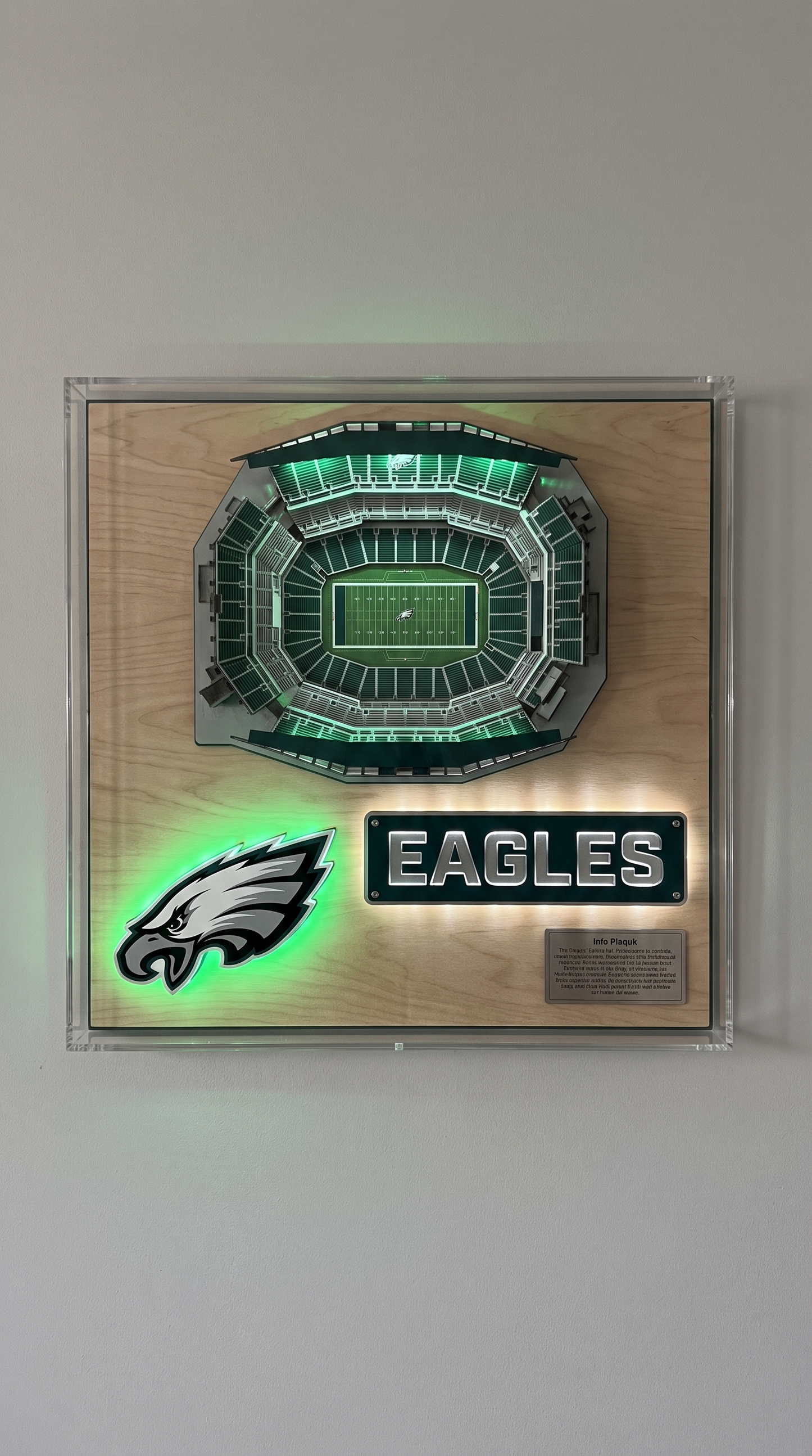 Handmade Stadium Wallart