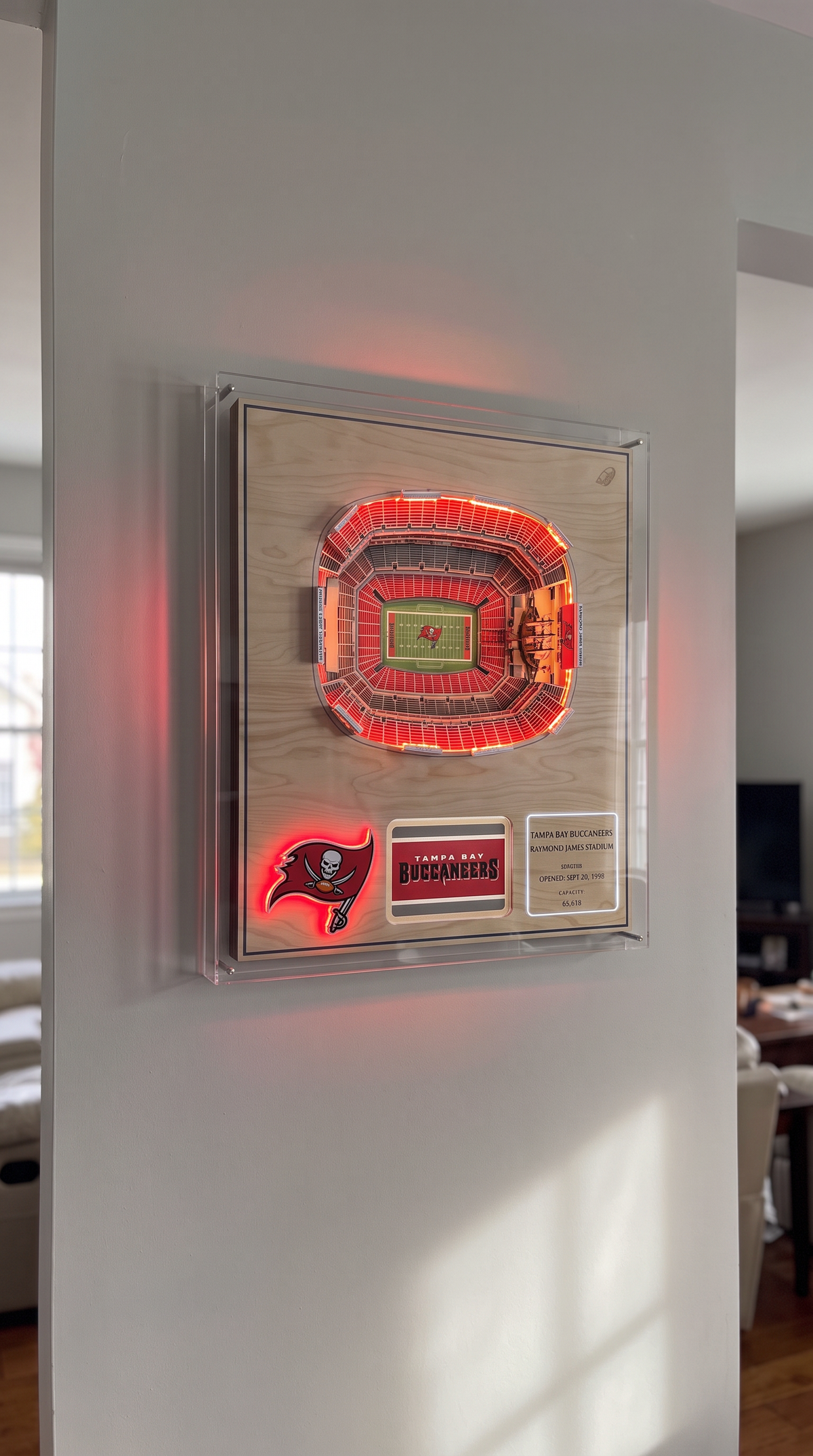 Handmade Stadium Wallart